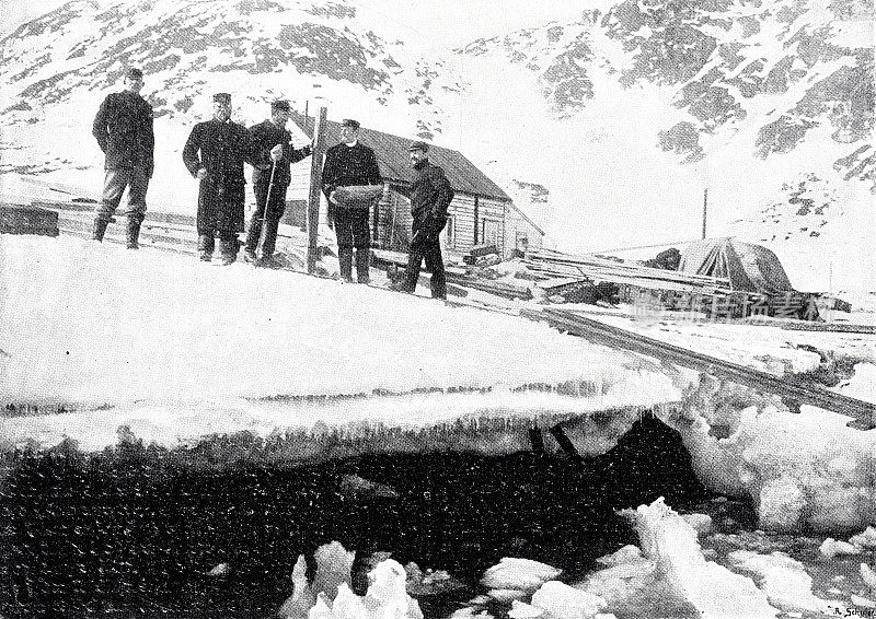 The North Pole explorer Andrée and his Balloon manufacturer Machuron